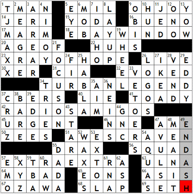 0219-09 New York Times Crossword Answers 19 Feb 09