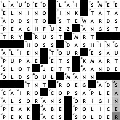 0324-09 New York Times Crossword Answers 24 Mar 09