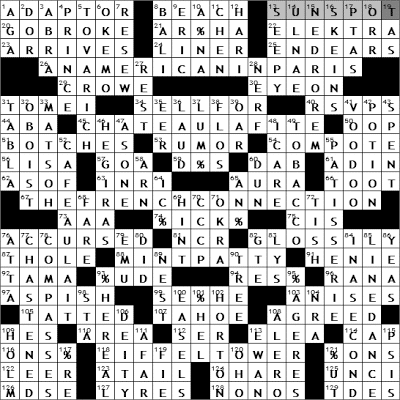 0329-09 New York Times Crossword Answers 29 Mar 09