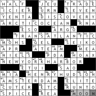 0923-09 New York Times Crossword Answers 23 Sep 09