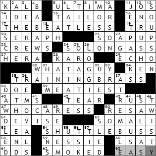 0924-09 New York Times Crossword Answers 24 Sep 09