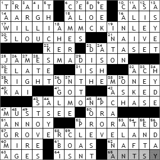 1005-09 New York Times Crossword Answers 5 Oct 09