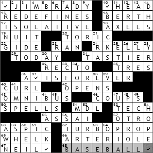 1112-09 New York Times Crossword Answers 12 Nov 09