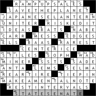 1121-09 New York Times Crossword Answers 21 Nov 09