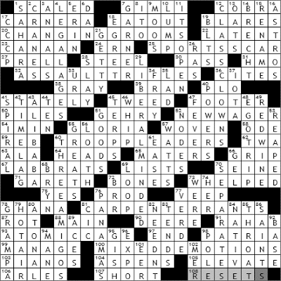 1206-09 New York Times Crossword Answers 6 Dec 09