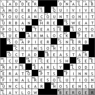 1219-09 New York Times Crossword Answers 19 Dec 09