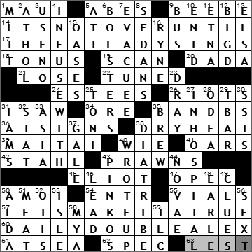 0827-10 New York Times Crossword Answers 27 Aug 10