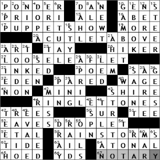 0907-10 New York Times Crossword Answers 7 Sep 10