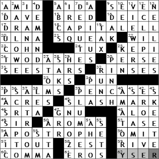 0909-10 New York Times Crossword Answers 9 Sep 10