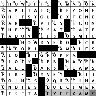 0910-10 New York Times Crossword Answers 10 Sep 10