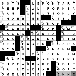 1002-10: New York Times Crossword Answers 2 Oct 10, Saturday