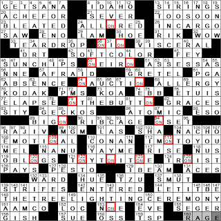 1128-10: New York Times Crossword Answers 28 Nov 10, Sunday