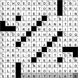 1218-10: New York Times Crossword Answers 18 Dec 10, Saturday