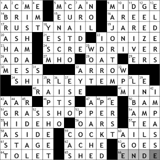 0111-11: New York Times Crossword Answers 11 Jan 11, Tuesday