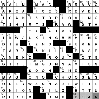 0214-11: New York Times Crossword Answers 14 Feb 11, Monday