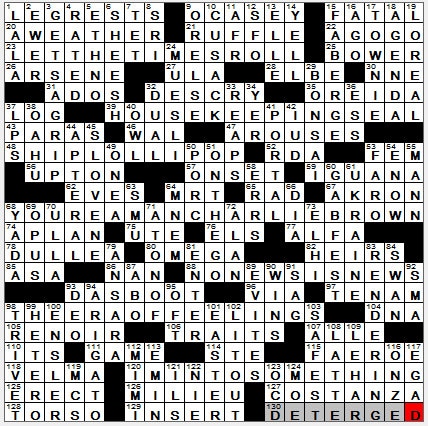 0807-11: New York Times Crossword Answers 7 Aug 11, Sunday