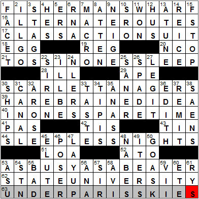 0909-11: New York Times Crossword Answers 9 Sep 11, Friday