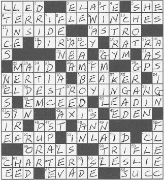 1021-11: New York Times Crossword Answers 21 Oct 11, Friday