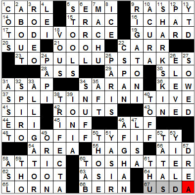 1102-11: New York Times Crossword Answers 2 Nov 11, Wednesday