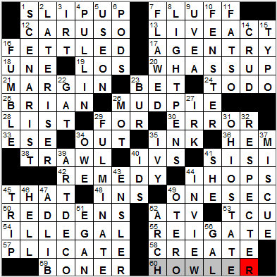0216-12: New York Times Crossword Answers 16 Feb 12, Thursday