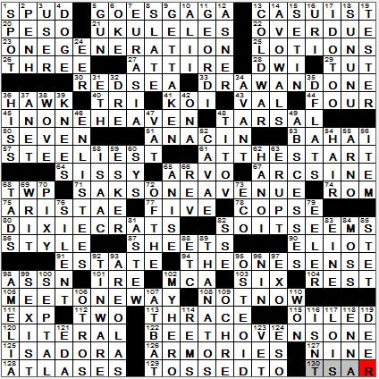 0429-12: New York Times Crossword Answers 29 Apr 12, Sunday