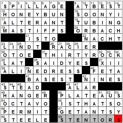 0512-12: New York Times Crossword Answers 12 May 12, Saturday