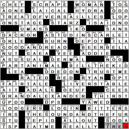 0520-12: New York Times Crossword Answers 20 May 12, Sunday