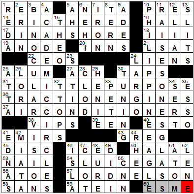 0608-12: New York Times Crossword Answers 8 Jun 12, Friday