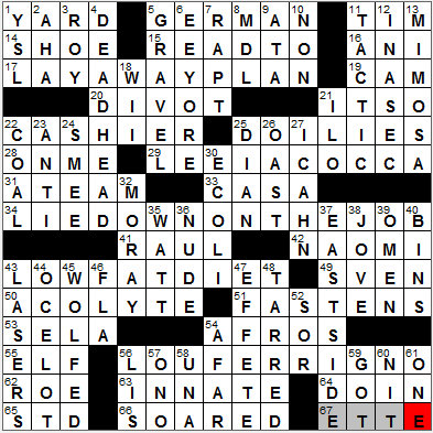 0827-12: New York Times Crossword Answers 27 Aug 12, Monday