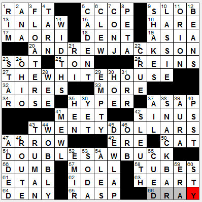 1009-12 New York Times Crossword Answers 9 Oct 12, Tuesday