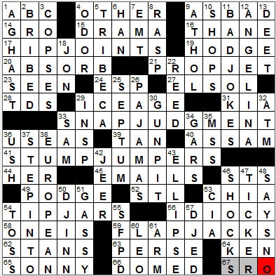 1010-12 New York Times Crossword Answers 10 Oct 12, Wednesday