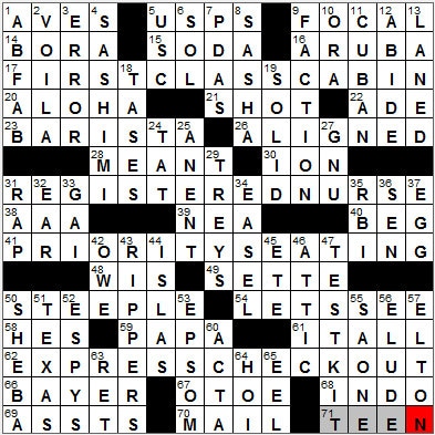 1023-12 New York Times Crossword Answers 23 Oct 12, Tuesday