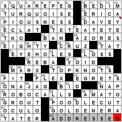 1026-12 New York Times Crossword Answers 26 Oct 12, Friday