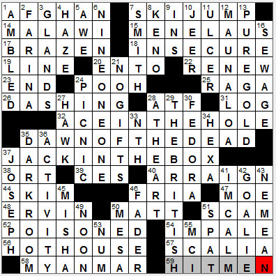 1124-12 New York Times Crossword Answers 24 Nov 12, Saturday