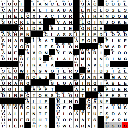 1202-12 New York Times Crossword Answers 2 Dec 12, Sunday