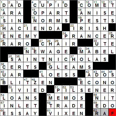 1211-12 New York Times Crossword Answers 11 Dec 12, Tuesday