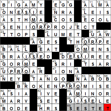 0206-13 New York Times Crossword Answers 6 Feb 13, Wednesday