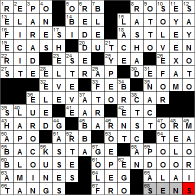 0214-13 New York Times Crossword Answers 14 Feb 13, Thursday