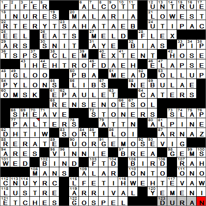 0224-13 New York Times Crossword Answers 24 Feb 13, Sunday