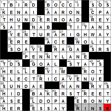 0226-13 New York Times Crossword Answers 26 Feb 13, Tuesday
