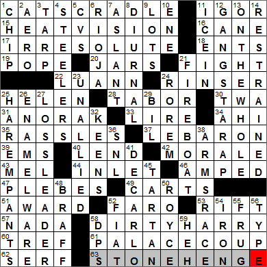 0301-13 New York Times Crossword Answers 1 Mar 13, Friday