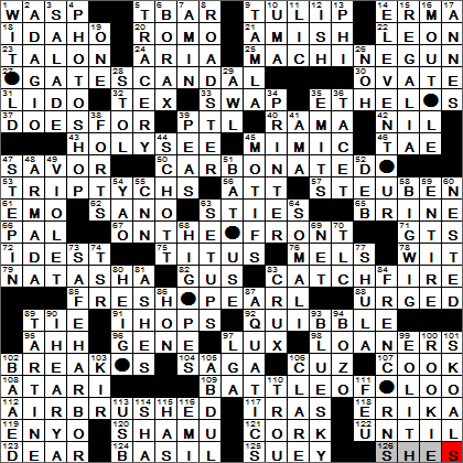 0310-13 New York Times Crossword Answers 10 Mar 13, Sunday