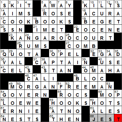 0325-13 New York Times Crossword Answers 25 Mar 13, Monday
