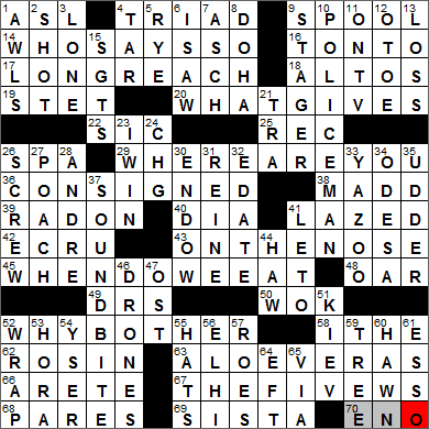 0521-13 New York Times Crossword Answers 21 May 13, Tuesday