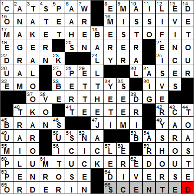 0607-13 New York Times Crossword Answers 7 Jun 13, Friday