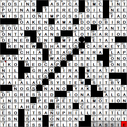 1013-13 New York Times Crossword Answers 13 Oct 13, Sunday