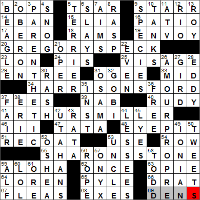 1118-13 New York Times Crossword Answers 18 Nov 13, Monday