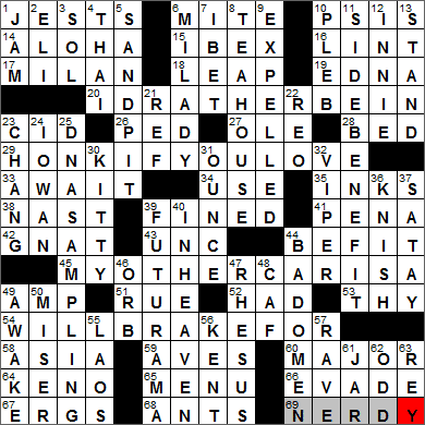 1125-13 New York Times Crossword Answers 25 Nov 13, Monday
