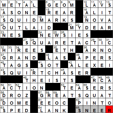 1204-13 New York Times Crossword Answers 4 Dec 13, Wednesday