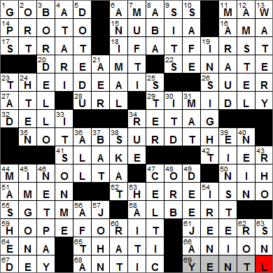 1211-13 New York Times Crossword Answers 11 Dec 13, Wednesday